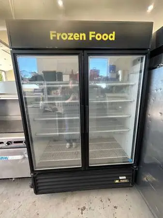 True Glass Door Freezer 49 Cubic Ft