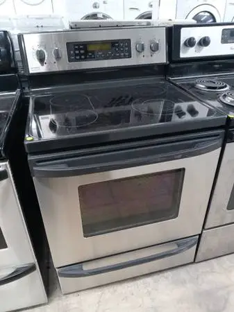 ★Kenmore Elite stainless steel glass-top stove