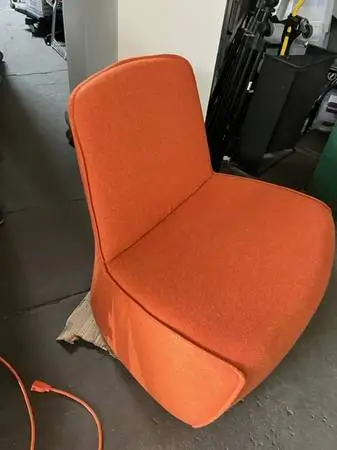 Orange Single Lounge by HighTower