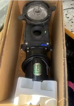 New A.0 Eplus pool pump 1/2hp Artesian pro