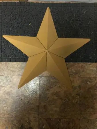 26 NANTUCKET METAL STAR - BARN STAR Indoor Outdoor RUSTIC Decoration