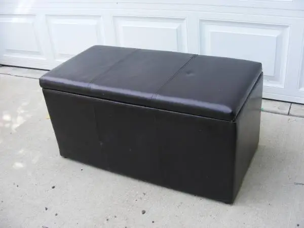 Set of storage footstools