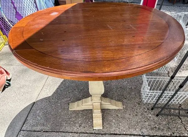 Wood table