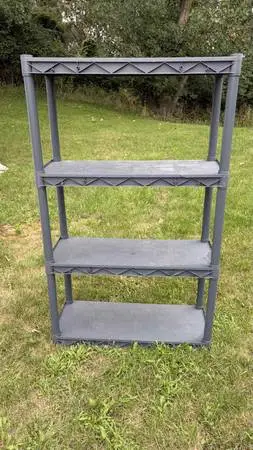 Plastic Shelving Unit