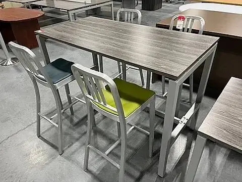 *9 colors New in Box 48,60,66,72w x 24 / 30d Standing U Leg Table Desk