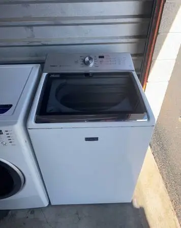 White Maytag Washer