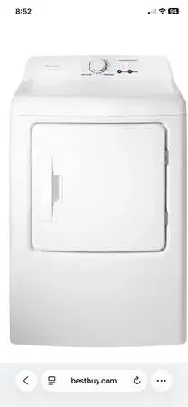 Insignia electric dryer