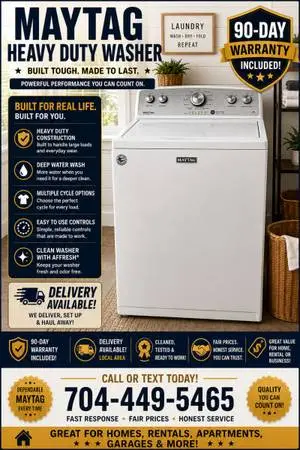 MAYTAG WASHING MACHINE