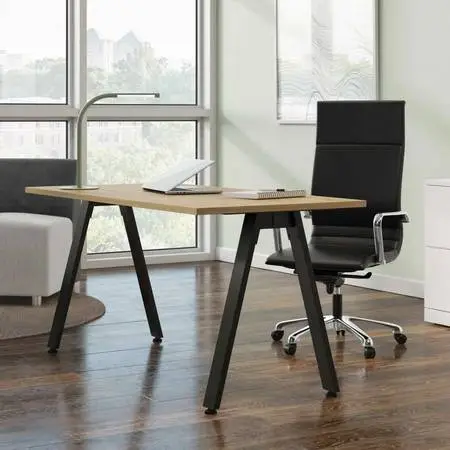 *9 colors New 36,42,48w x 24 or 30d Desk w/ Metal V Legs Desks