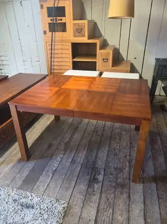 Wood Dining Table by Greenworld Furniture Co 54L 42W 30H
