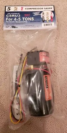 5-2-1 Compressor Saver Hard Start Kit, 4-5 tons A/C Units