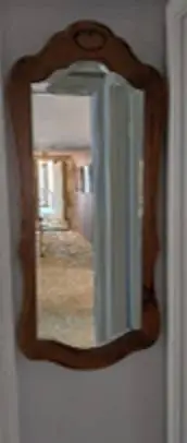 Wooden Wall Mirror