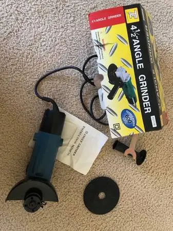 ELECTRIC  4 1/2  ANGLE  GRINDER