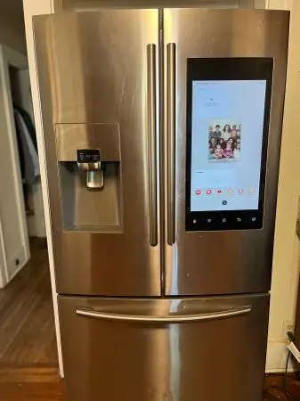 Samsung  24.2 cu. ft. 3-door French door smart re