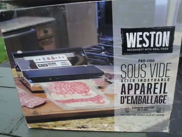 WESTON PRO 1100 STAINLESS STEEL VACUUM SEALER