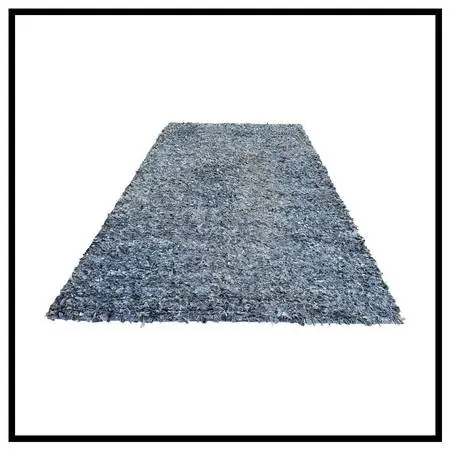 8ft 3in × 13ft 8in Stark Upcycled Denim Shag Area Rug