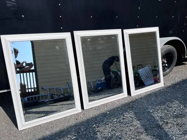 (3) Wall Mirrors