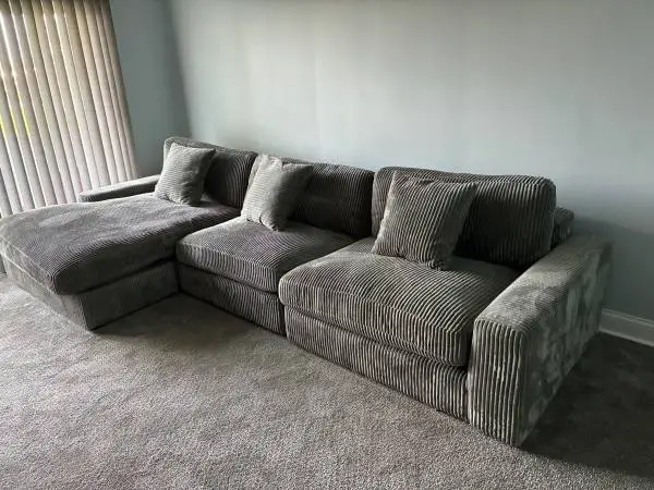 Couch and dining table like new asking 1500