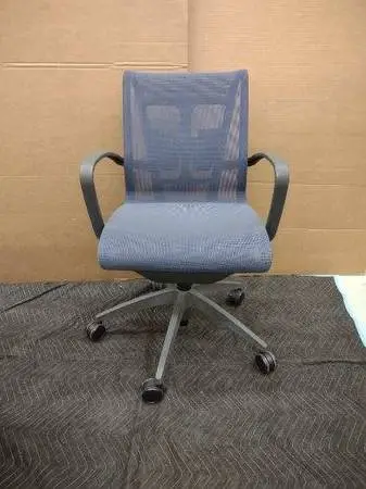 2 Blue Mesh 9to5 Cydia 3300 Task Conference Chair New $790/ea