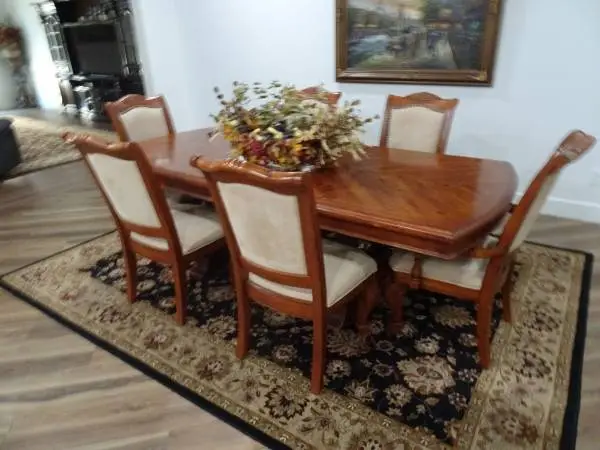 Table and chairs