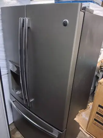 GE slate refrigerator  french door 36 with