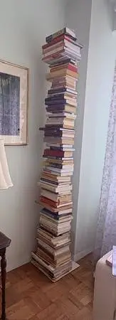 Two Vertical Bookshelves by Design within Reach