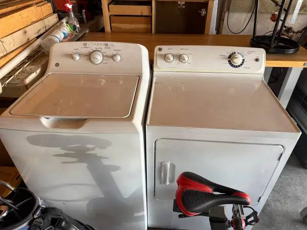 Washer and dryer