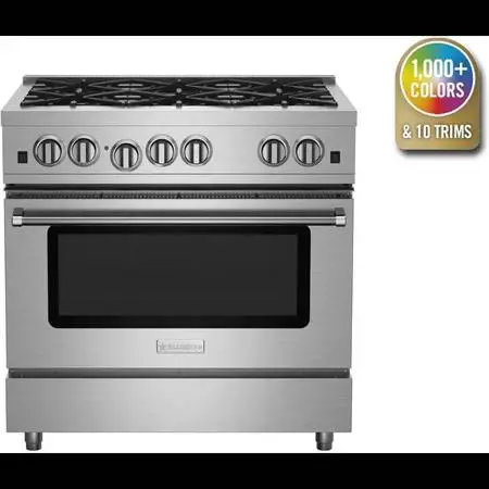 BLUE STAR 36 GAS RANGE (OUT OF BOX)