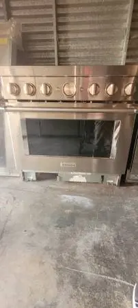Kitchen aid 36 stainless steel gas stove