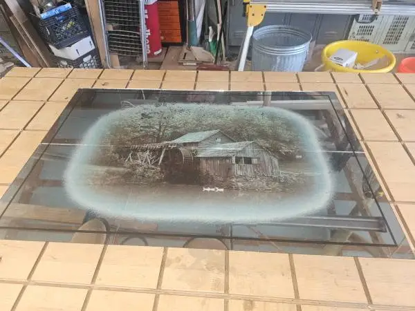 MIRROR WALL ART MURAL 6 INDIVIDUAL MIRRORS FOR ONE SCENE $35 (CHEBOYGA