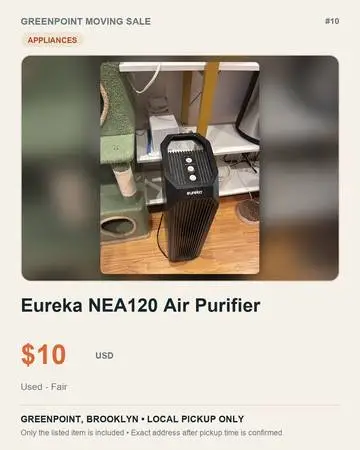 Eureka NEA120 Air Purifier