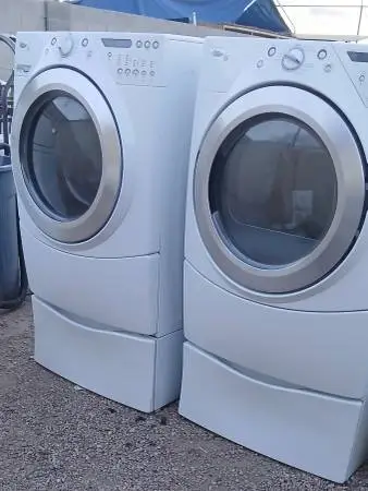 Whirlpool Duet washer and gas dryer