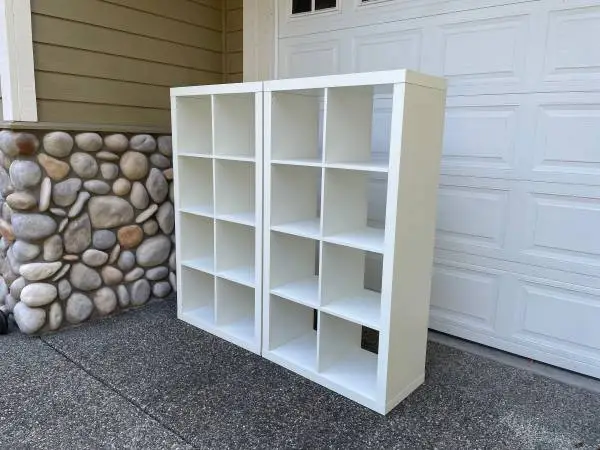 IKEA Kallax 2x4 Shelf Units (2)