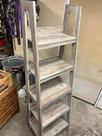 Large Tiered shelf new condition - Cute!