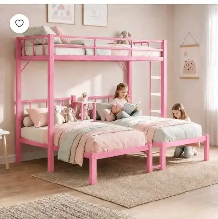 Matching bunk bed set