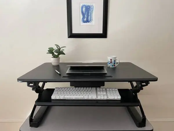 Alera AdaptivErgo Two-Tier Sit-Stand Lifting Desk Workstation