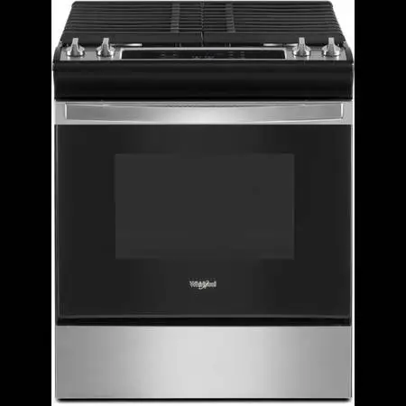 WHIRLPOOL 30 SLIDE IN GAS RANGE (OUT OF BOX)