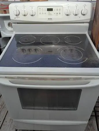 Beige Kenmore Oven