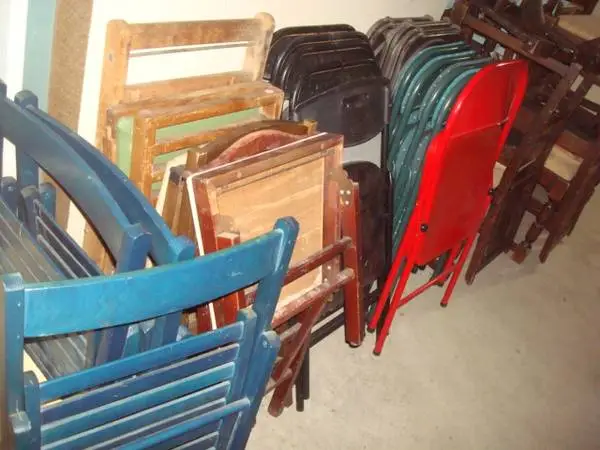 folding chairs