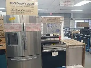 REFRIGERATOR, STOVE, DISHWASHER AND MICROWAVE $2750