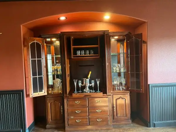 THOMASVILLE solid CHERRY BAR $5,200 Orig Price - GORGEOUS