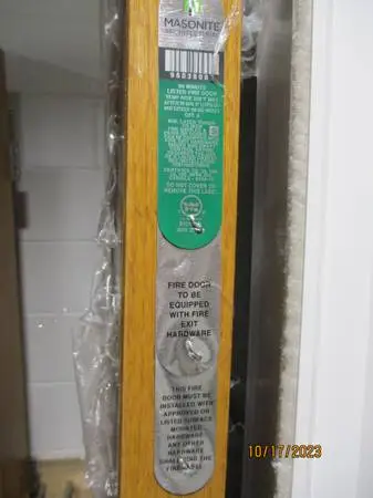 Masonite Architectural Fire Door #3821