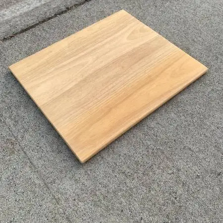 Real wood side table top or maybe lap desk
