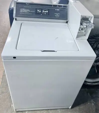 Whirlpool Coin Operated Washer Machine Commercial 27 Inch , White