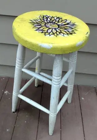 Four-Legged Stool or Plant Stand