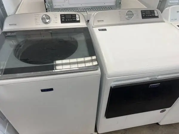 Maytag top load washer and dryer set , high capacity
