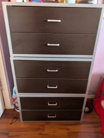 Chest of 2 Drawers Stackable 3 AVAILABLE NEW