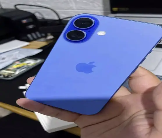 Blue iPhone 16