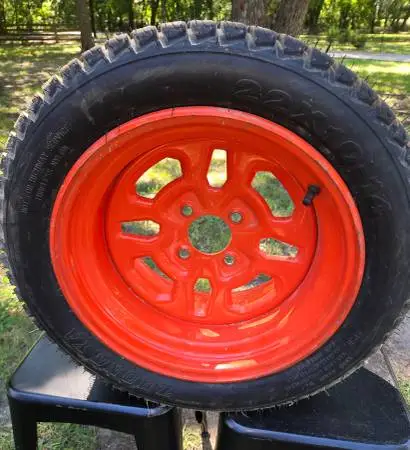Kubota zero turn wheel and tire