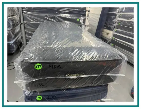 Twin Xl Size Simmons Beautyrest Black Series 3 Mattress & Box Bed